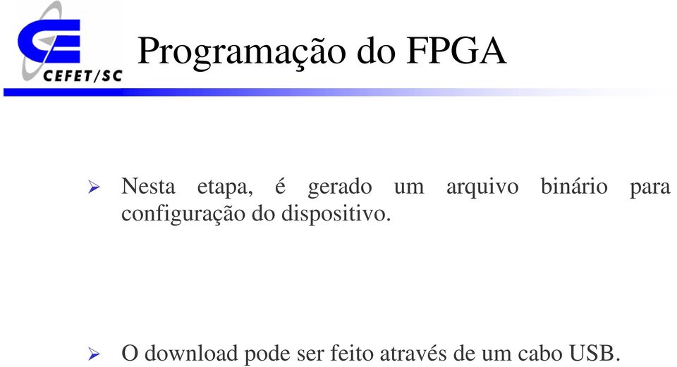 configuração do dispositivo.