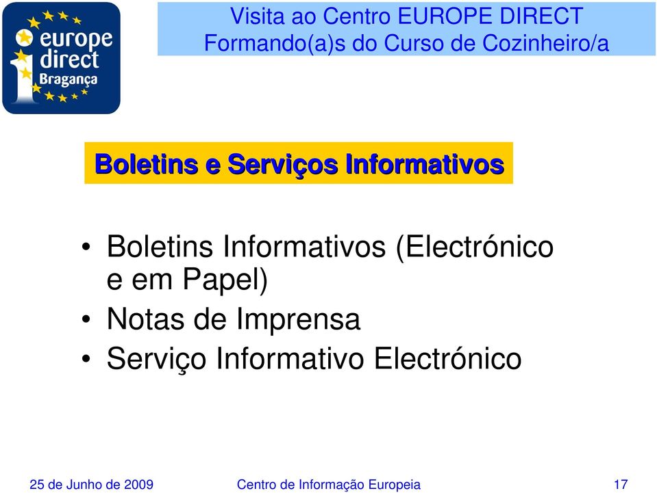 de Imprensa Serviço Informativo Electrónico