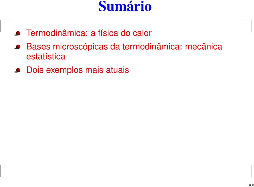 termodinâmica: mecânica