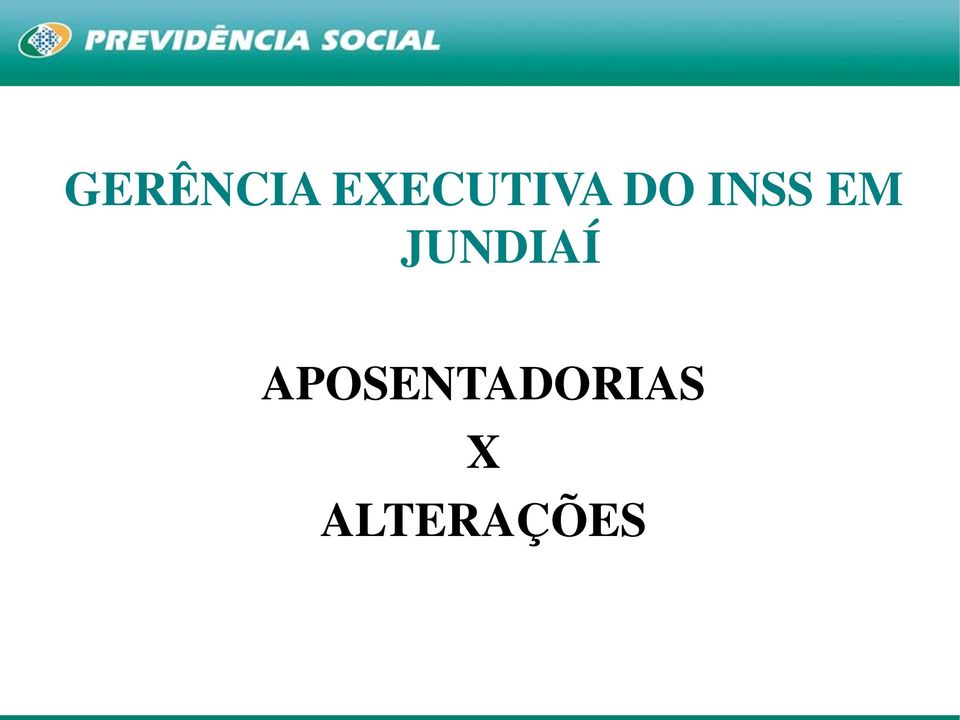 INSS EM JUNDIAÍ