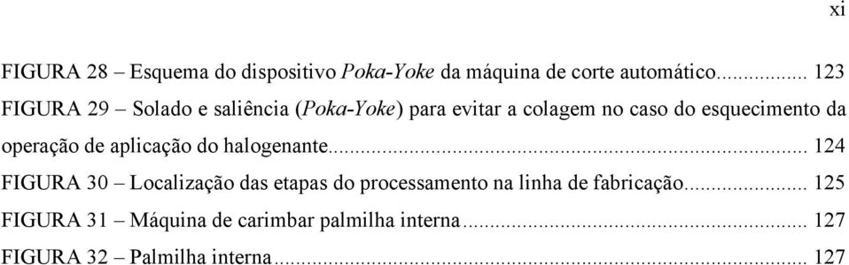 operação de aplicação do halogenante.