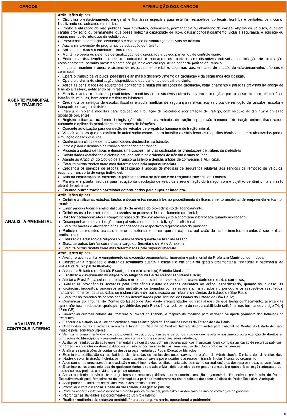 Proíbe a utilização de vias públicas para atividades, colocações, permanência ou abandono de coisas, objetos ou veículos, quer em caráter provisório, ou permanente, que possa reduzir a capacidade de