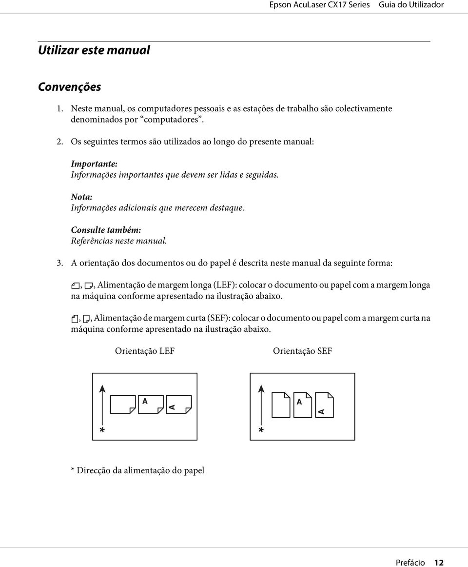 Consulte também: Referências neste manual. 3.