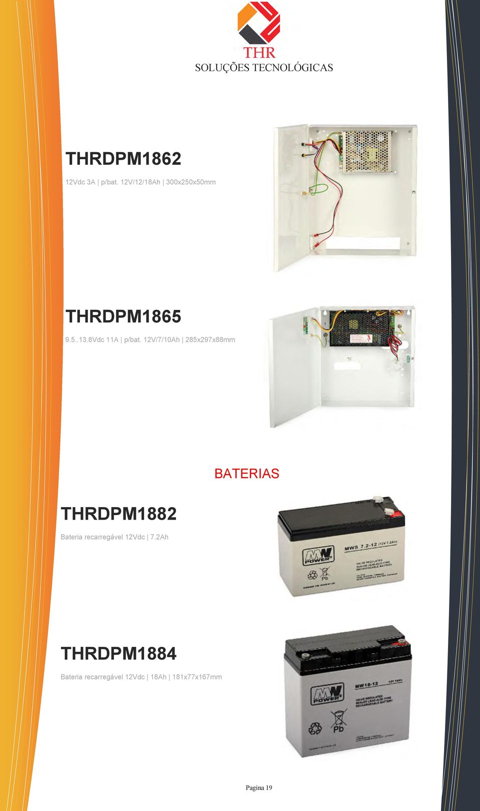 8Vdc 11A p/bat.