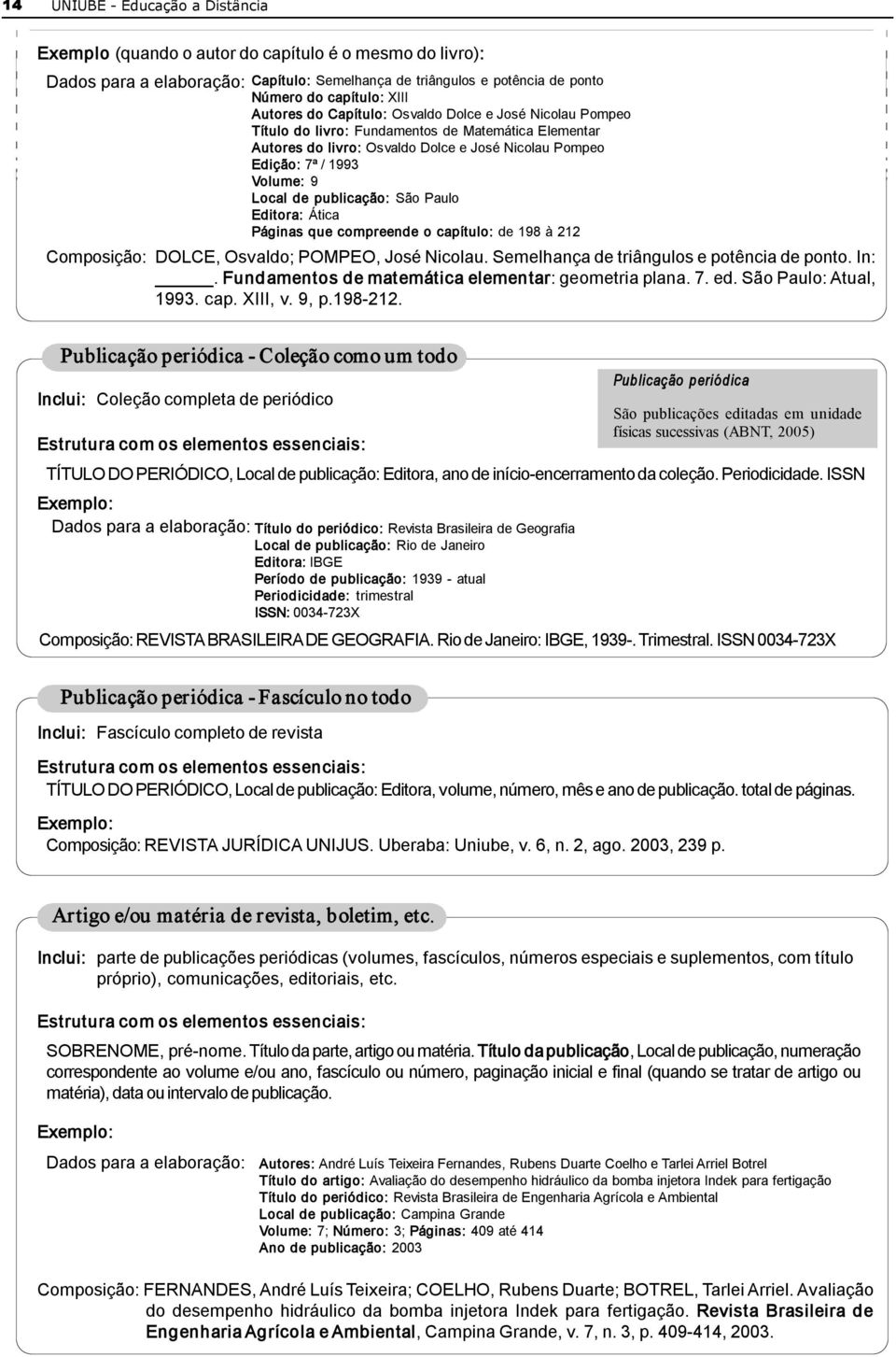 de publicação: São Paulo Editora: Ática Páginas que compreende o capítulo: de 198 à 212 Composição: DOLCE, Osvaldo; POMPEO, José Nicolau. Semelhança de triângulos e potência de ponto. In:.