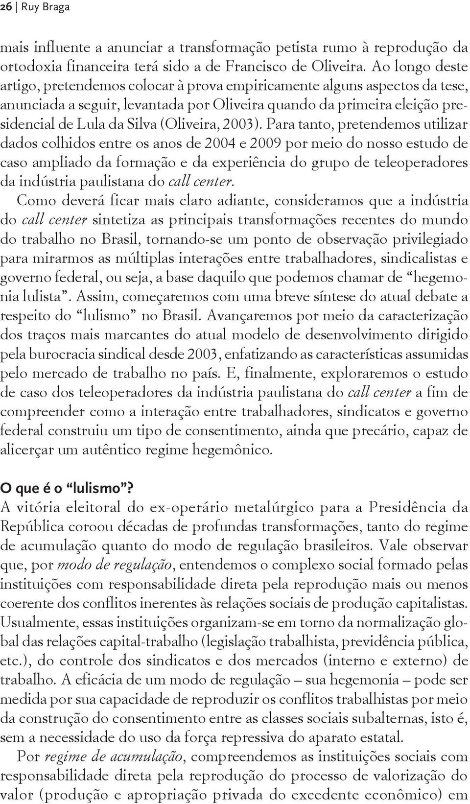 (Oliveira, 2003).