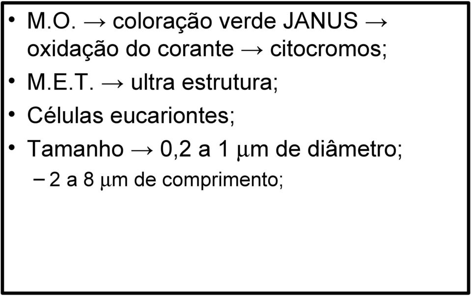 ultra estrutura; Células eucariontes;