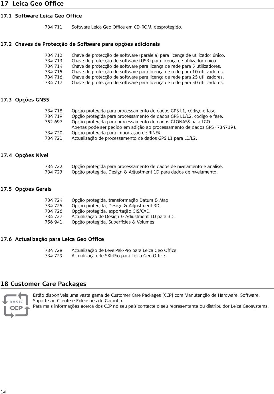 734 715 Chave de protecção de software para licença de rede para 10 utilizadores. 734 716 Chave de protecção de software para licença de rede para 25 utilizadores.