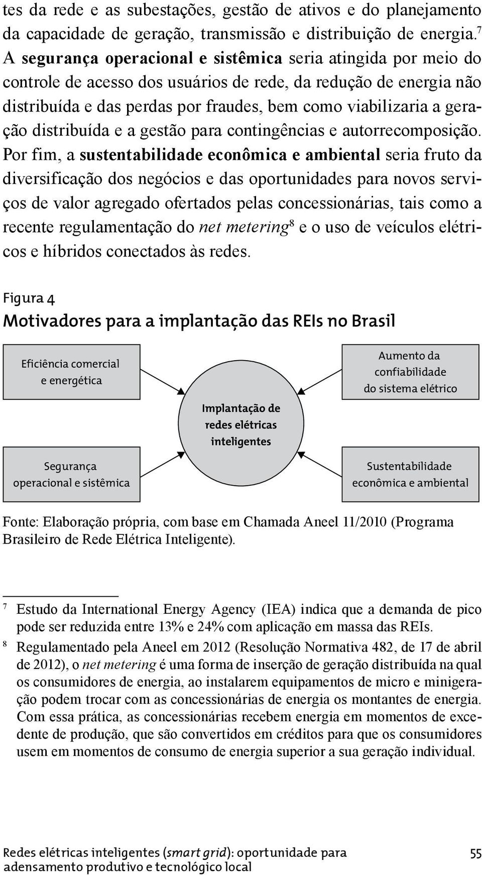 geração distribuída e a gestão para contingências e autorrecomposição.