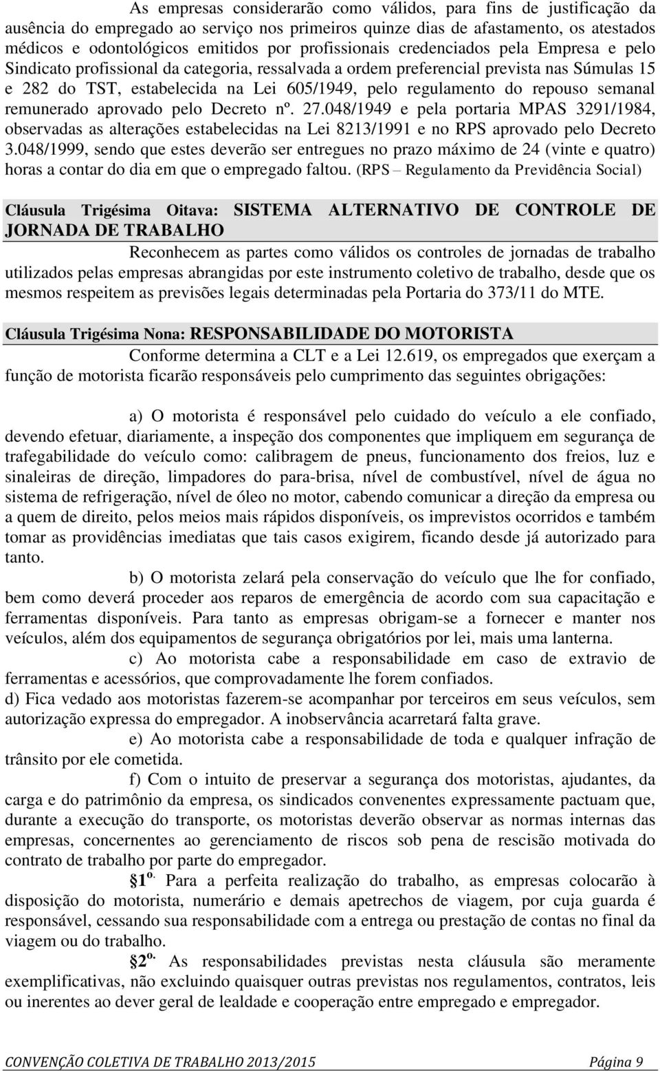 regulamento do repouso semanal remunerado aprovado pelo Decreto nº. 27.