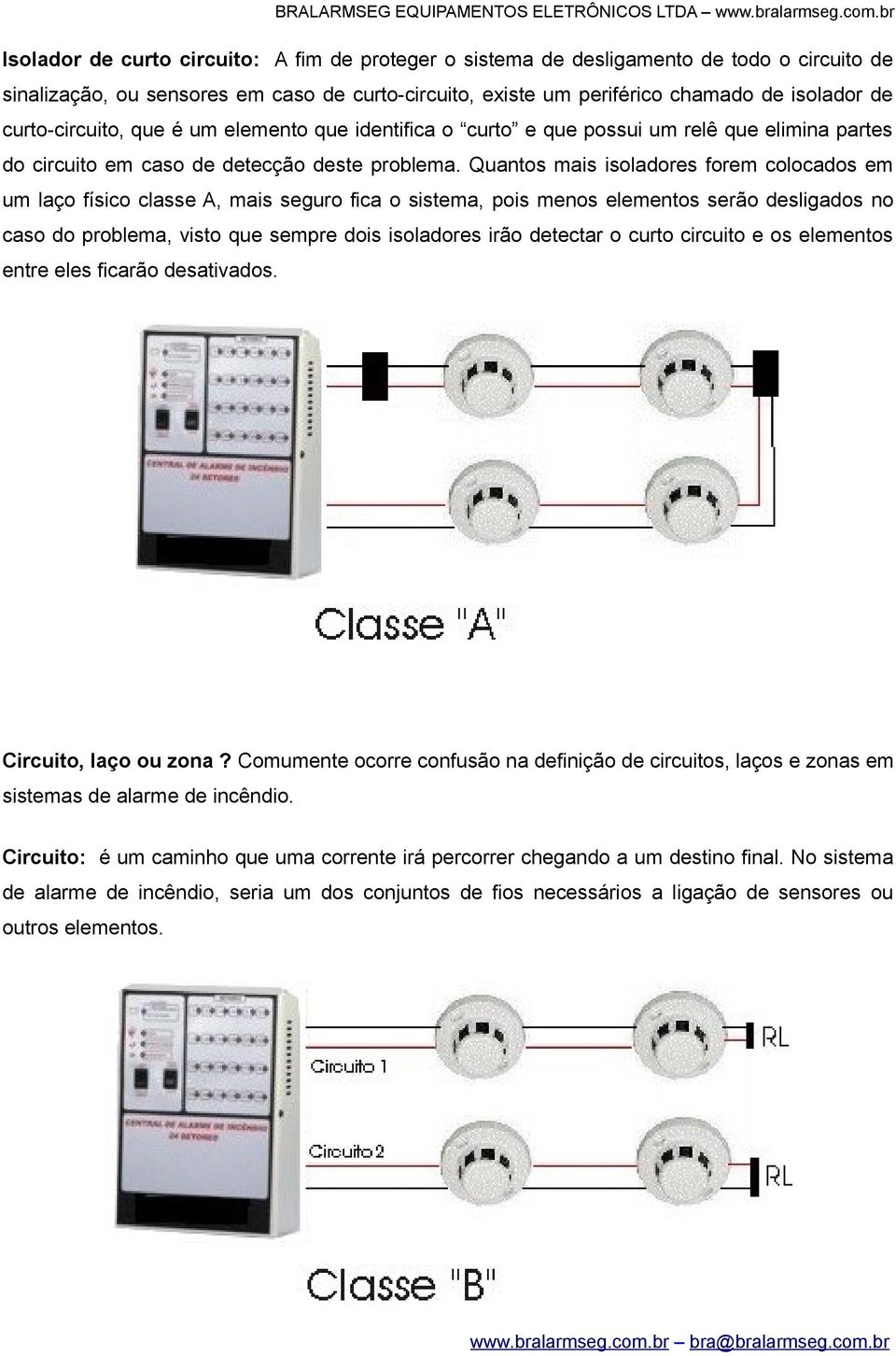 Quantos mais isoladores forem colocados em um laço físico classe A, mais seguro fica o sistema, pois menos elementos serão desligados no caso do problema, visto que sempre dois isoladores irão