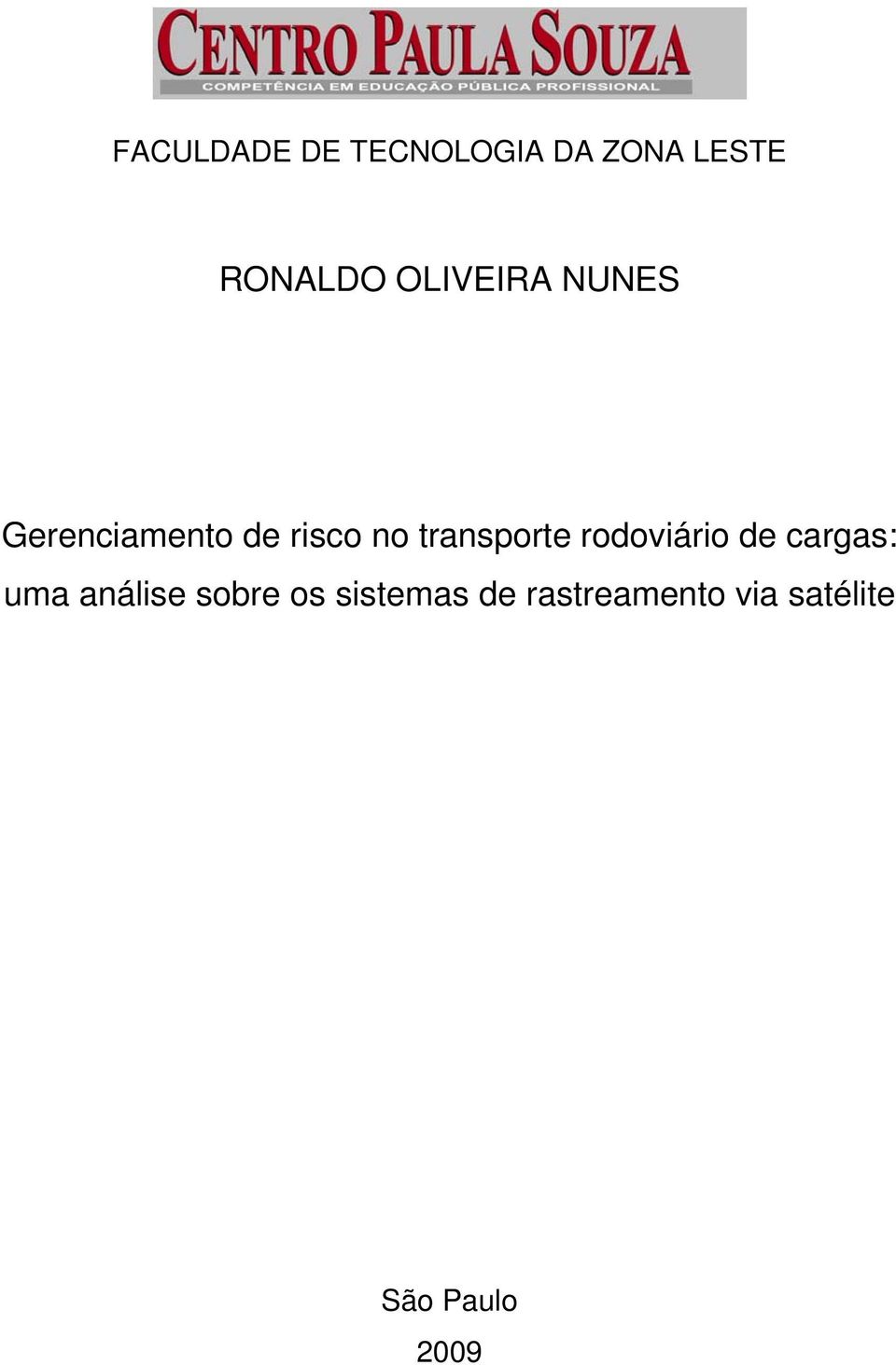 transporte rodoviário de cargas: uma análise