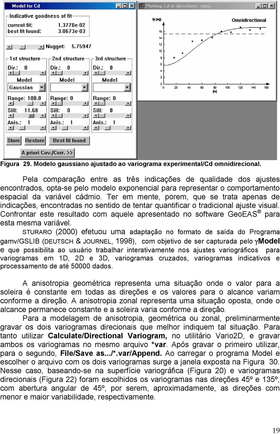 Ter em mente, porem, que se trata apenas de indicações, encontradas no sentido de tentar quantificar o tradicional ajuste visual.