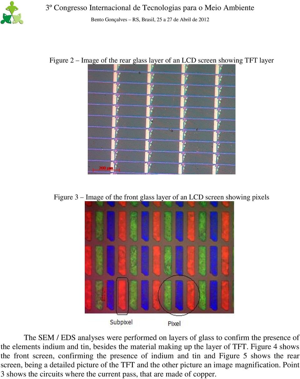 making up the layer of TFT.