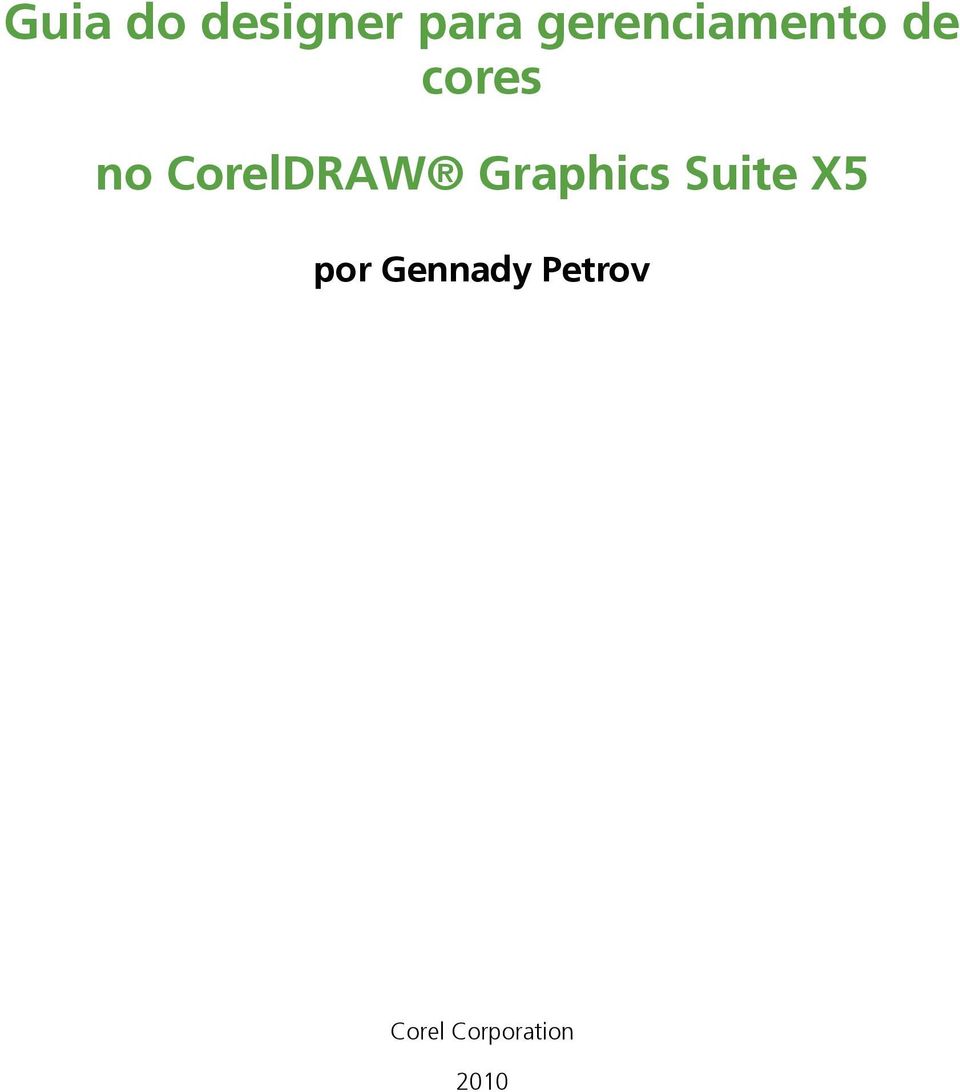 CorelDRAW Graphics Suite X5