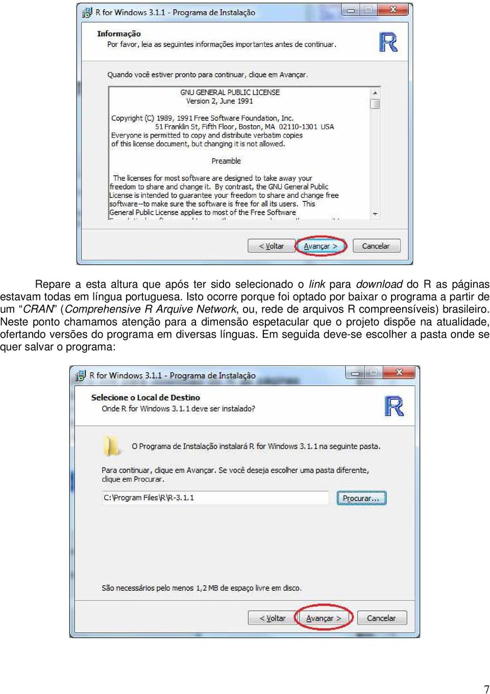 arquivos R compreensíveis) brasileiro.