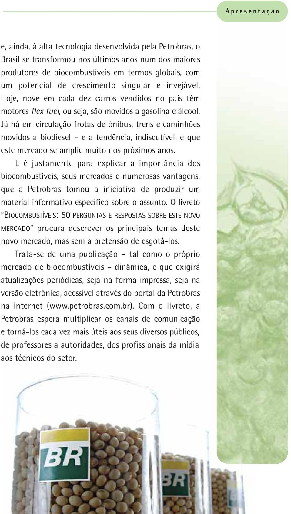 Já há em circulação frotas de ônibus, trens e caminhões movidos a biodiesel e a tendência, indiscutível, é que este mercado se amplie muito nos próximos anos.