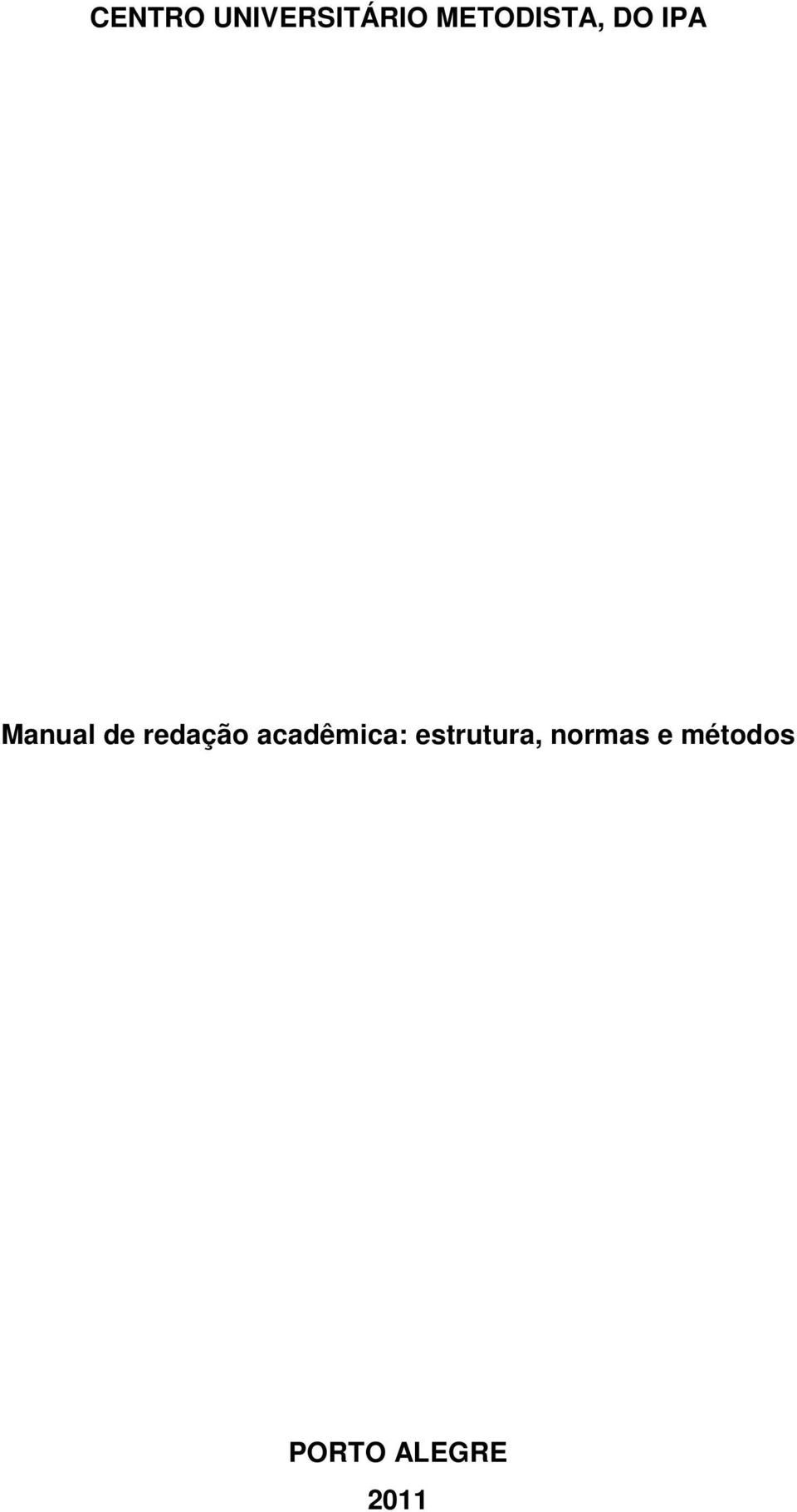 redação acadêmica: