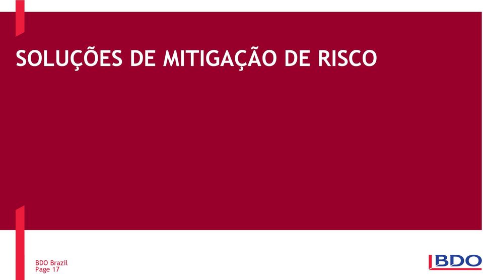 MITIGAÇÃO