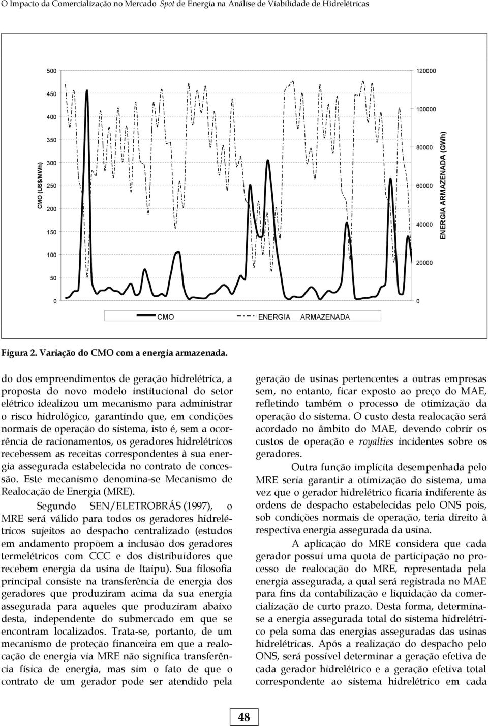 do dos empreendimentos de geração hidrelétrica, a proposta do novo modelo institucional do setor elétrico idealizou um mecanismo para administrar o risco hidrológico, garantindo que, em condições