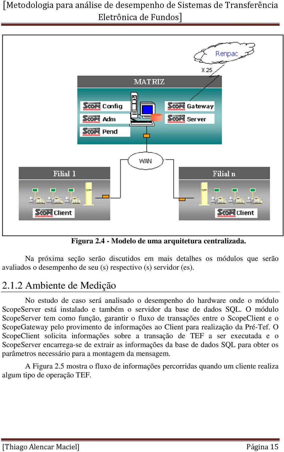 O módulo ScopeServer tem como função, garantir o fluxo de transações entre o ScopeClient e o ScopeGateway pelo provimento de informações ao Client para realização da Pré-Tef.