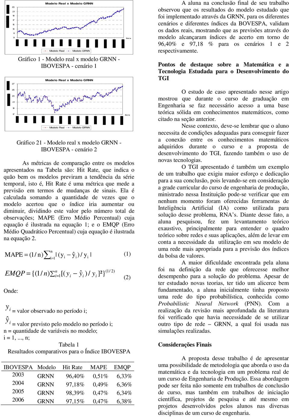 temporal, sto é, Ht Rate é uma métrca que mede a prevsão em termos de mudanças de snas.