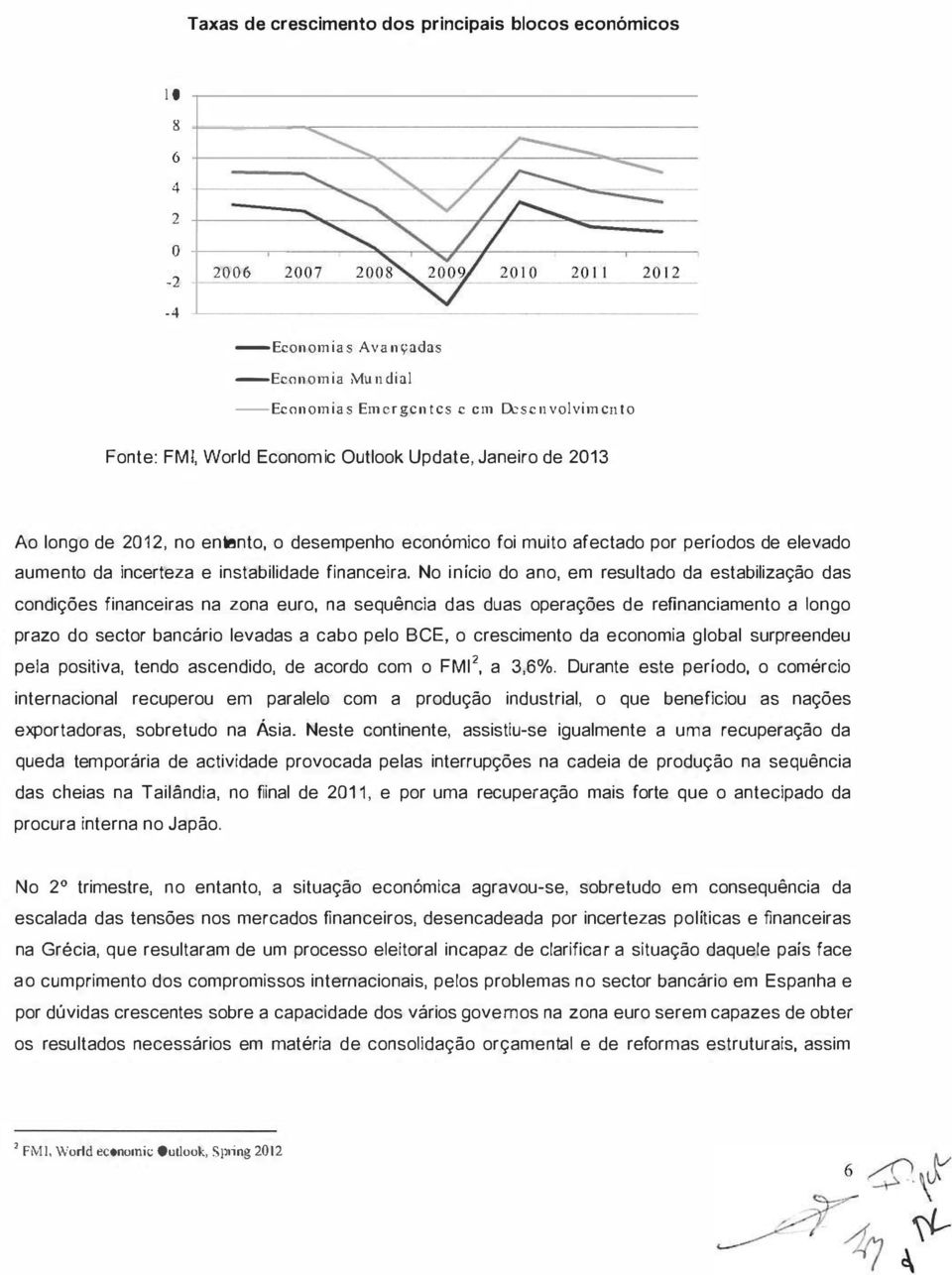 instabilidade financeira.