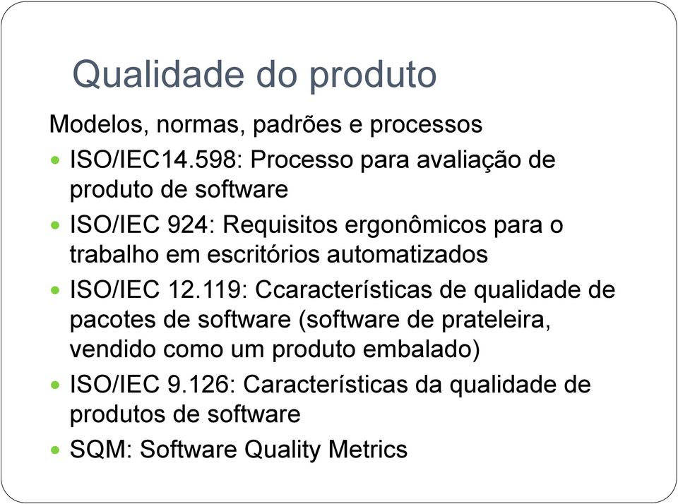 escritórios automatizados ISO/IEC 12.