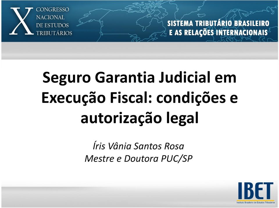 autorização legal Íris Vânia