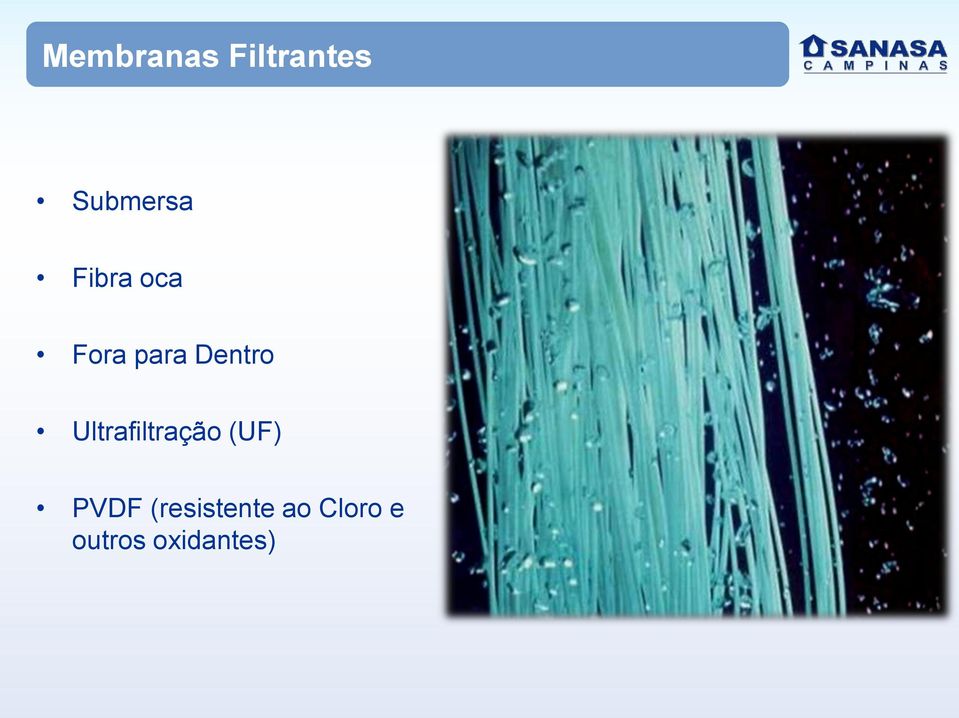 Ultrafiltração (UF) PVDF
