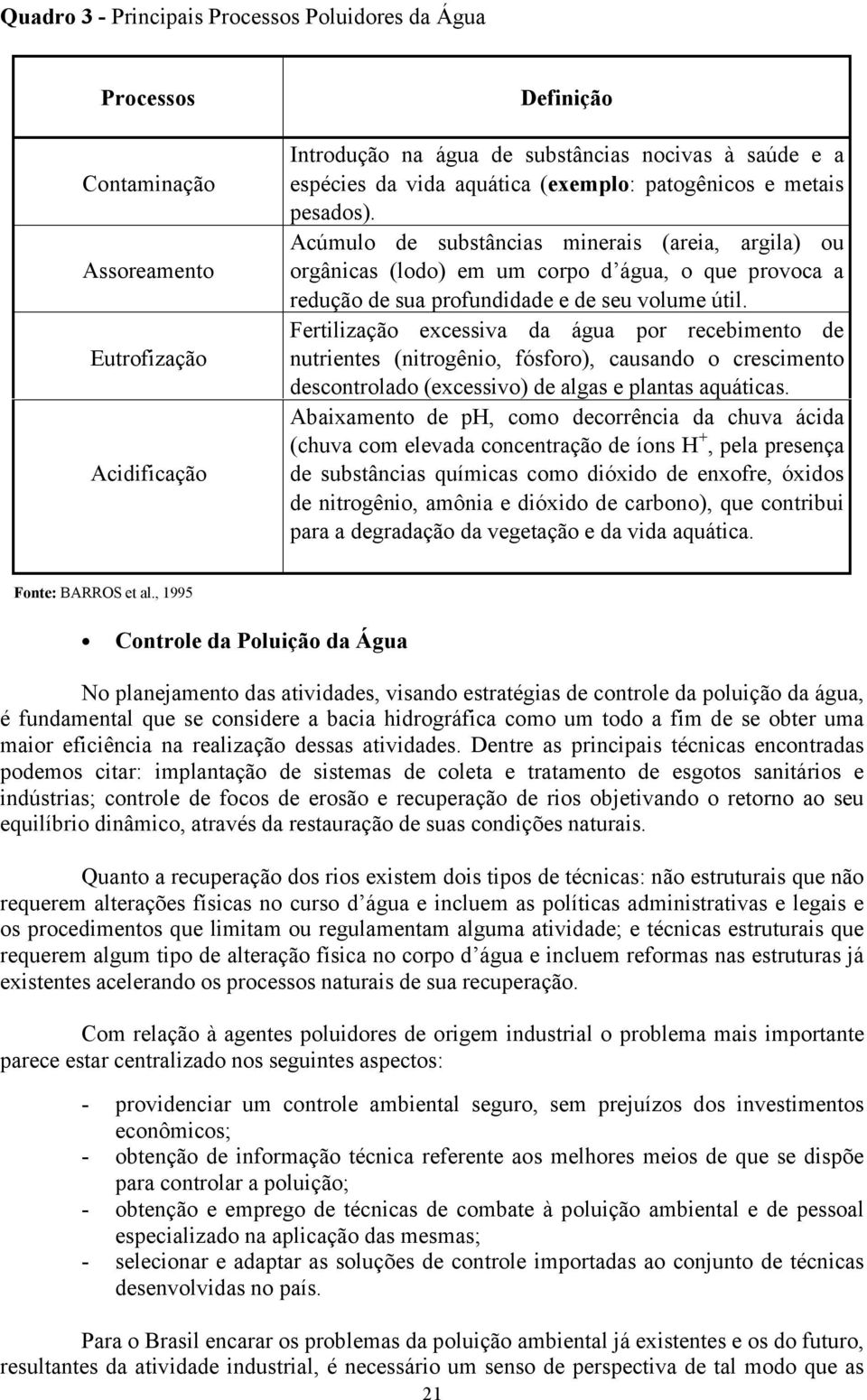 Acúmulo de substâncias minerais (areia, argila) ou orgânicas (lodo) em um corpo d água, o que provoca a redução de sua profundidade e de seu volume útil.