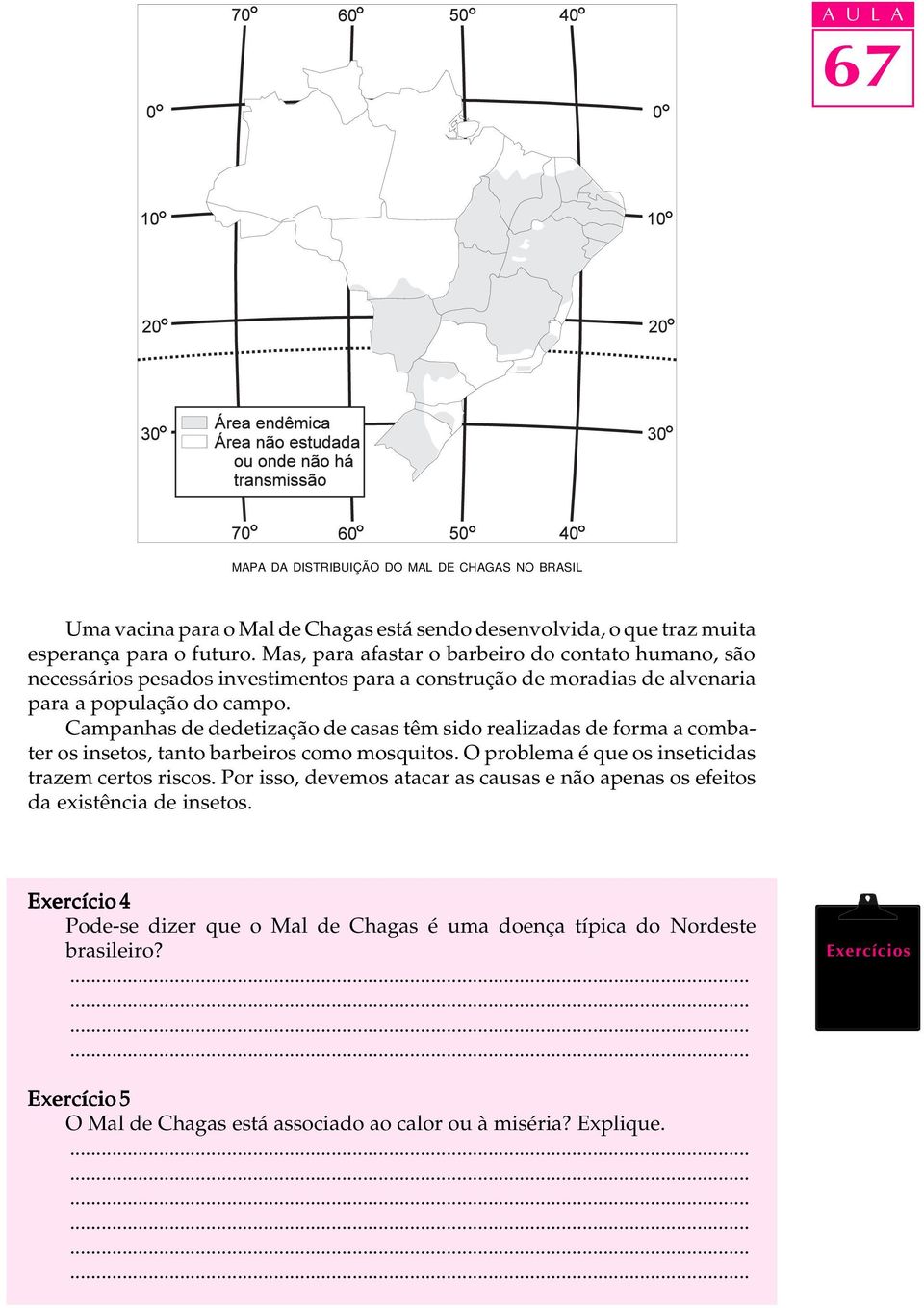 Campanhas de dedetização de casas têm sido realizadas de forma a combater os insetos, tanto barbeiros como mosquitos. O problema é que os inseticidas trazem certos riscos.