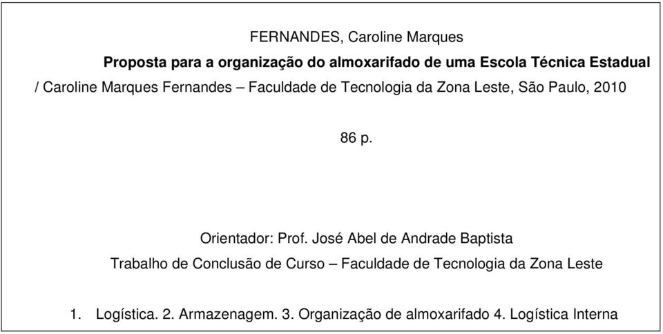 Orientador: Prof.