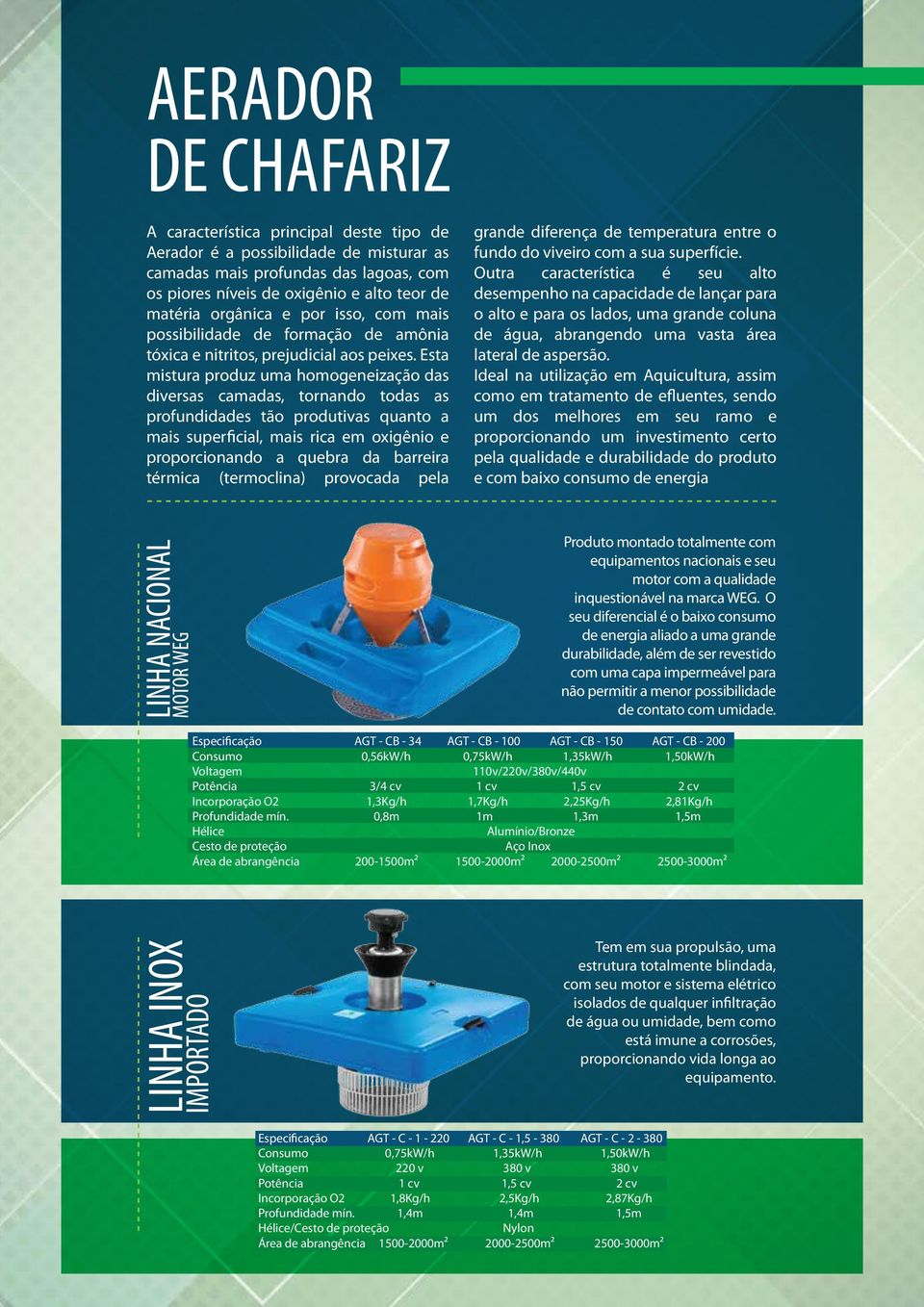 Esta mistura produz uma homogeneização das diversas camadas, tornando todas as profundidades tão produtivas quanto a mais superficial, mais rica em oxigênio e proporcionando a quebra da barreira