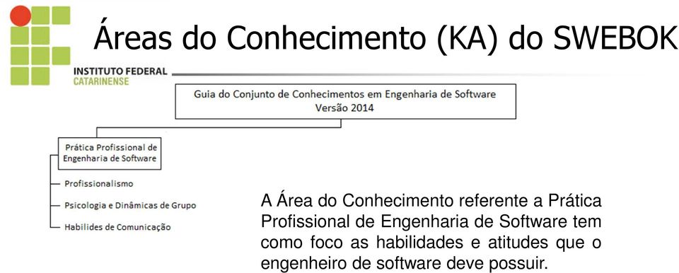 Software tem como foco as habilidades e