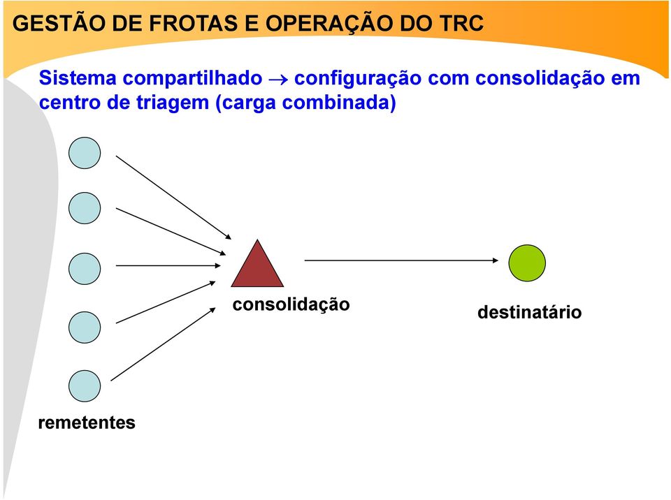 em centro de triagem (carga