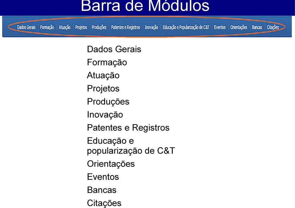 Patentes e Registros Educação e