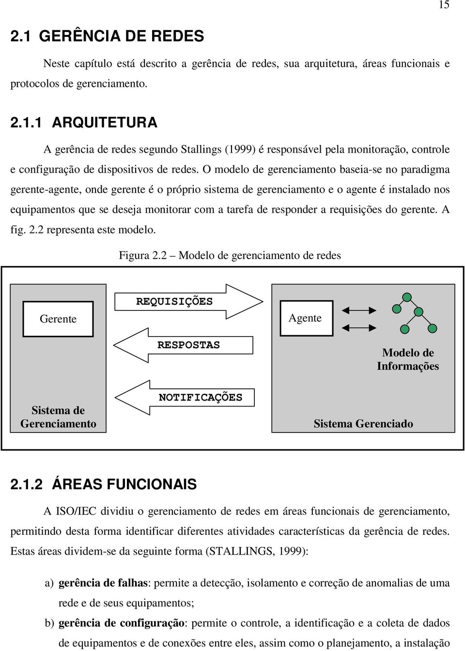 responder a requisições do gerente. A fig. 2.2 representa este modelo. Figura 2.