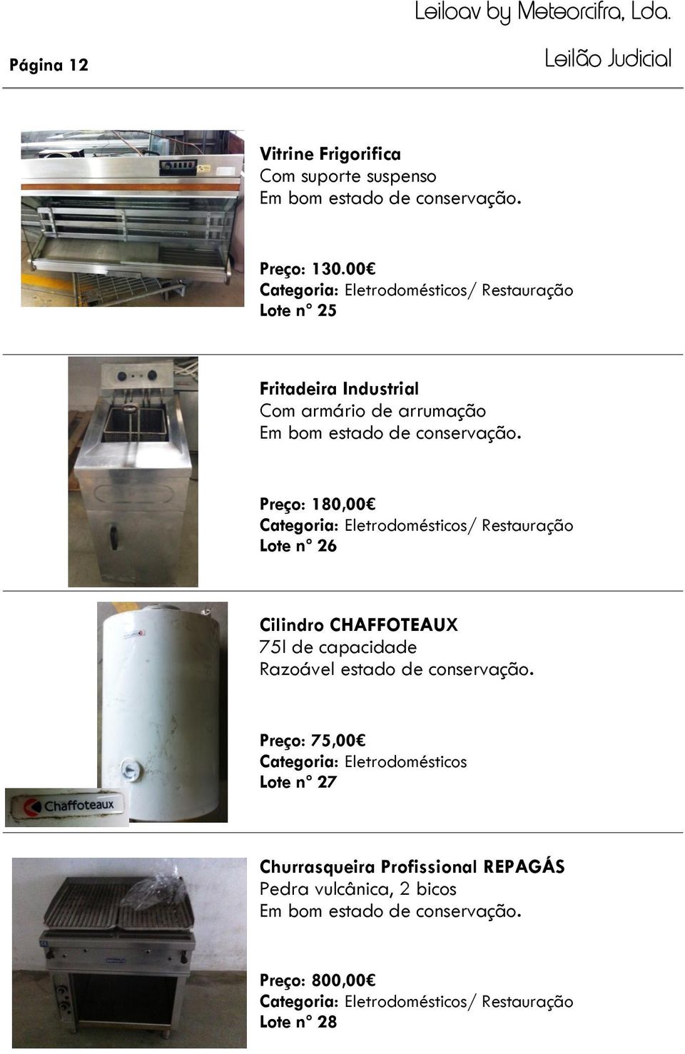 Cilindro CHAFFOTEAUX 75l de capacidade Razoável estado de conservação.