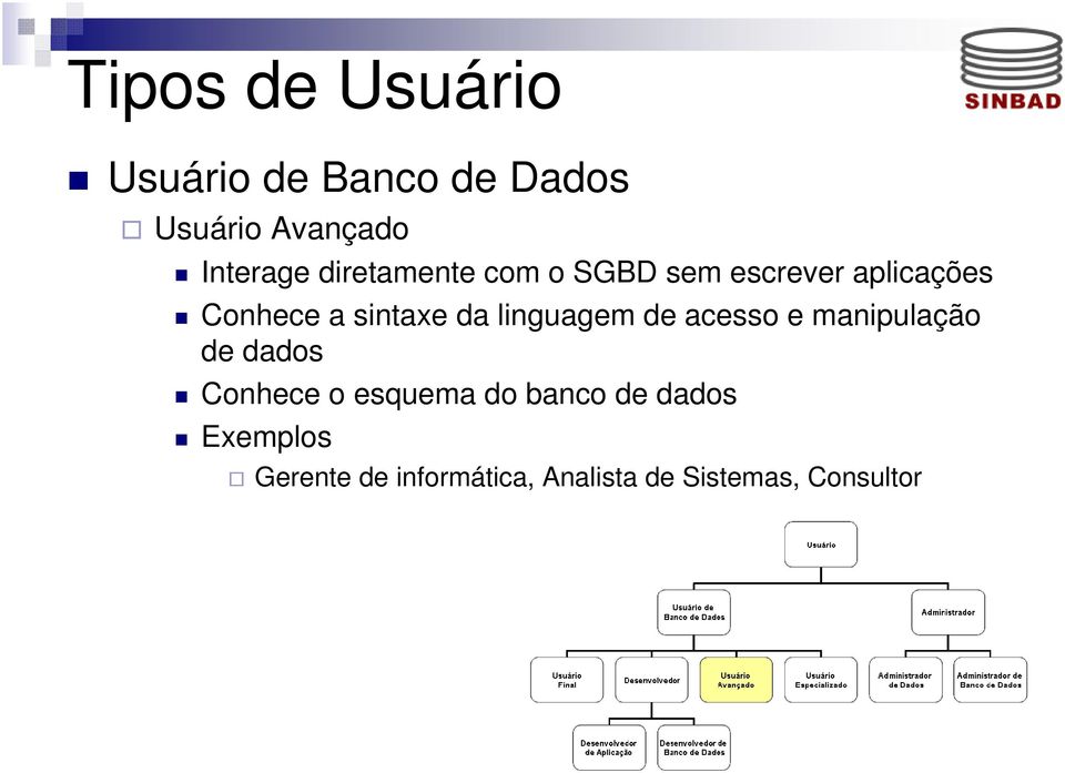 linguagem de acesso e manipulação de dados Conhece o esquema do banco