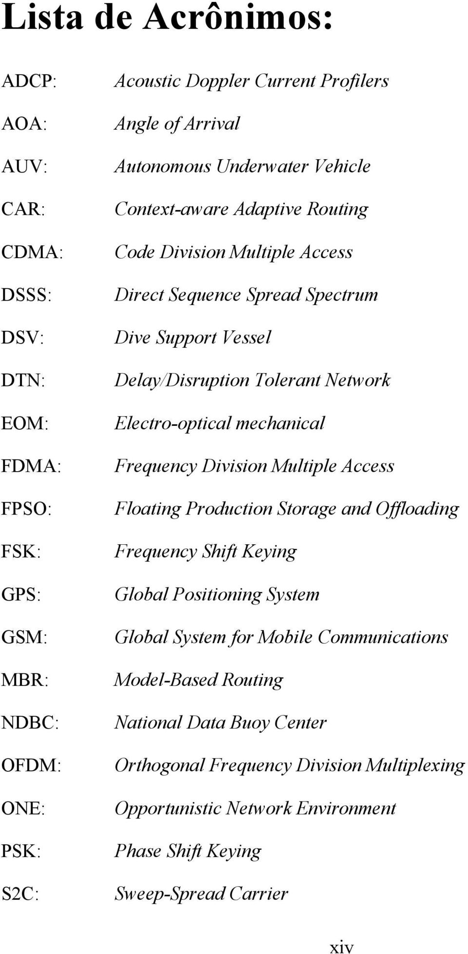 Electro-optical mechanical Frequency Division Multiple Access Floating Production Storage and Offloading Frequency Shift Keying Global Positioning System Global System for Mobile