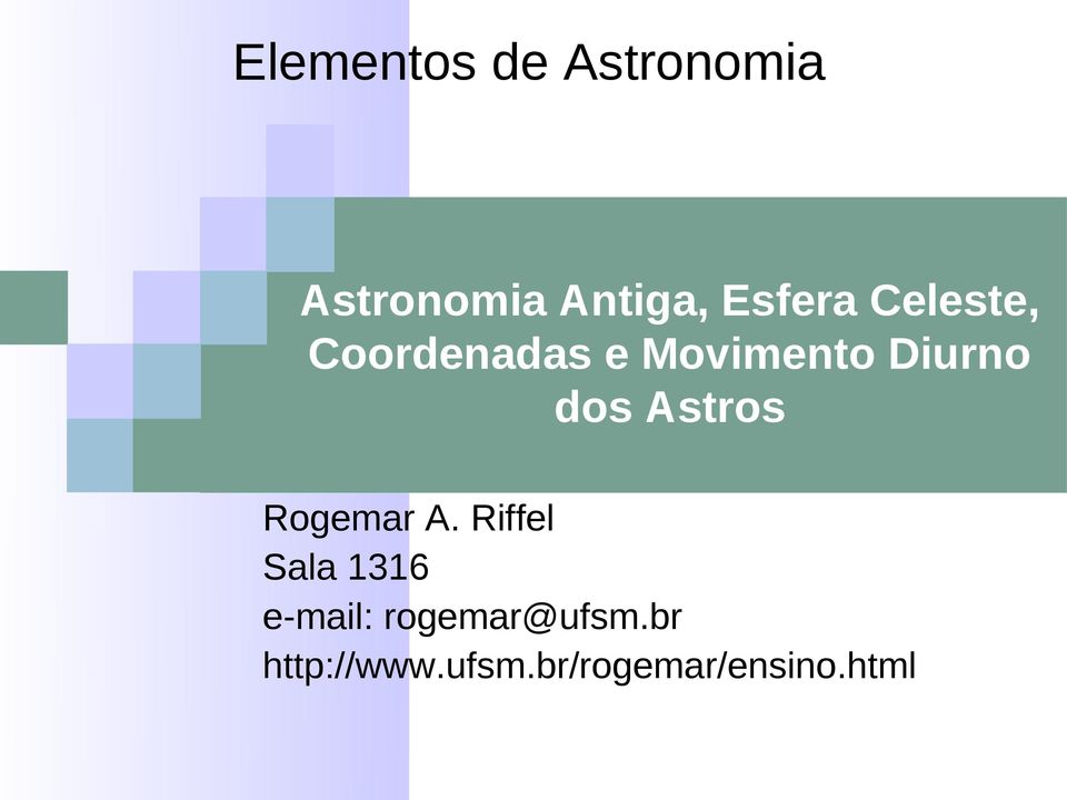 dos Astros Rogemar A.