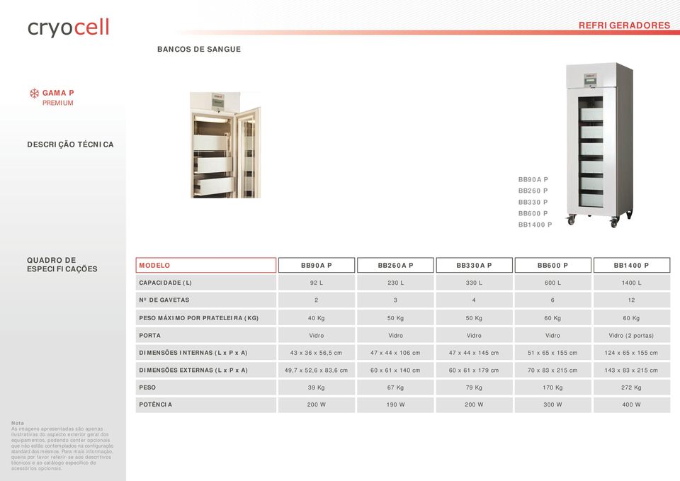 Vidro Vidro Vidro Vidro Vidro (2 portas) 43 x 36 x 56,5 cm 47 x 44 x 106 cm 47 x 44 x 145 cm 51 x 65 x 155 cm 124 x 65 x 155 cm 49,7 x 52,6 x