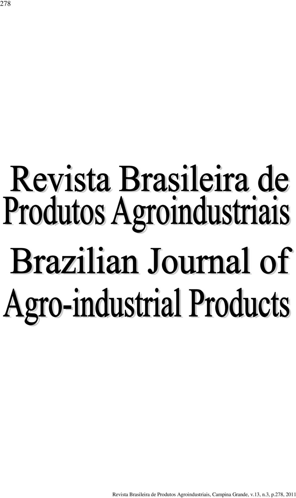 Agroindustriais,