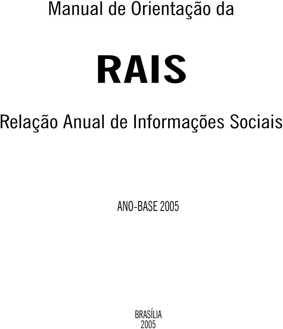 Informações Sociais