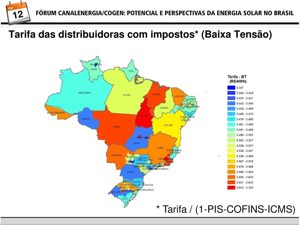 impostos* (Baixa