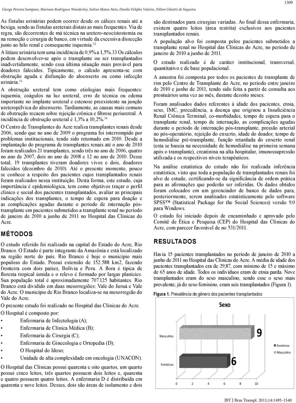 Via de regra, são decorrentes de má técnica na uretero-neocistostomia ou na remoção e cirurgia de banco, em virtude da excessiva dissecção junto ao hilo renal e consequente isquemia.