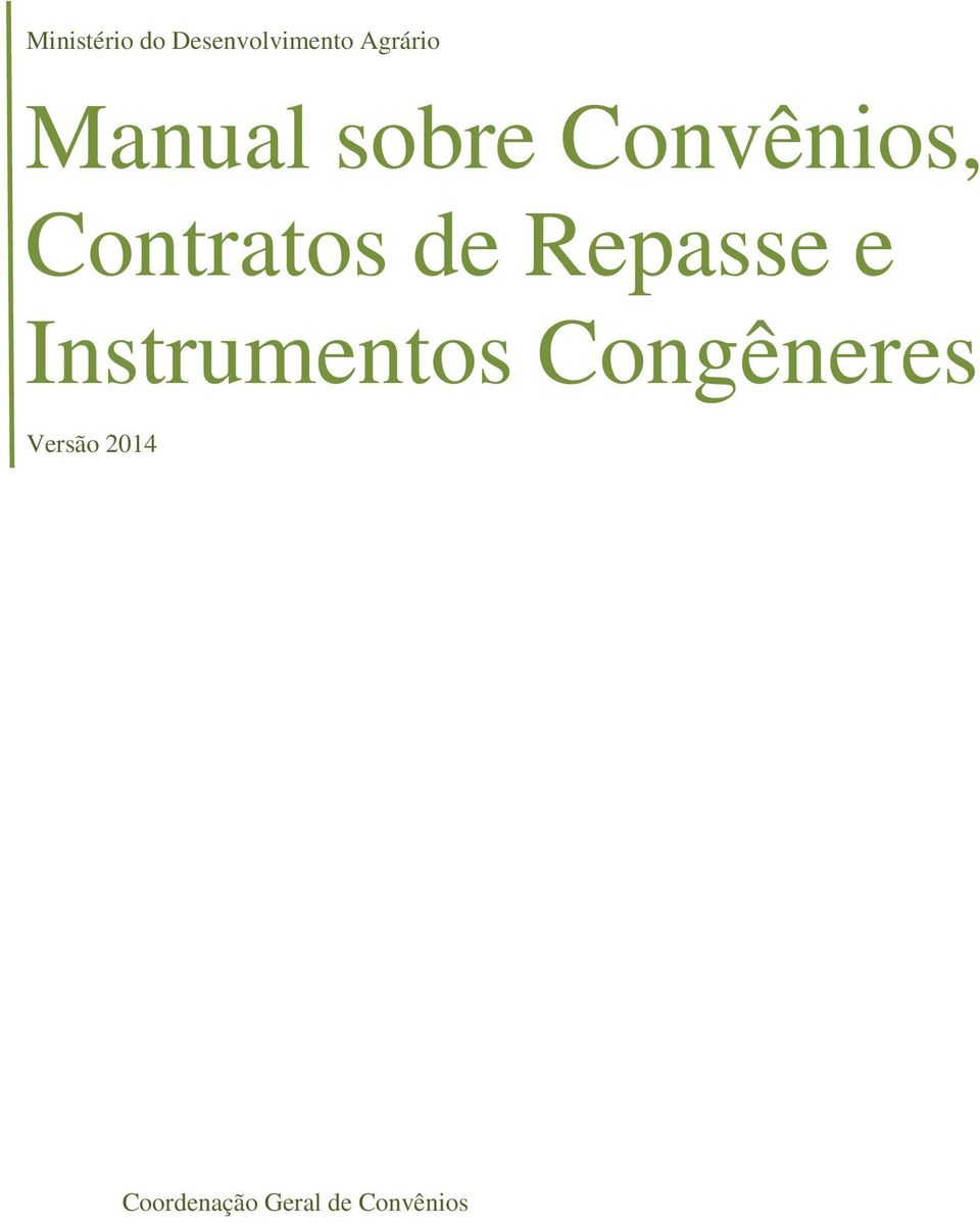 Instrumentos Congêneres