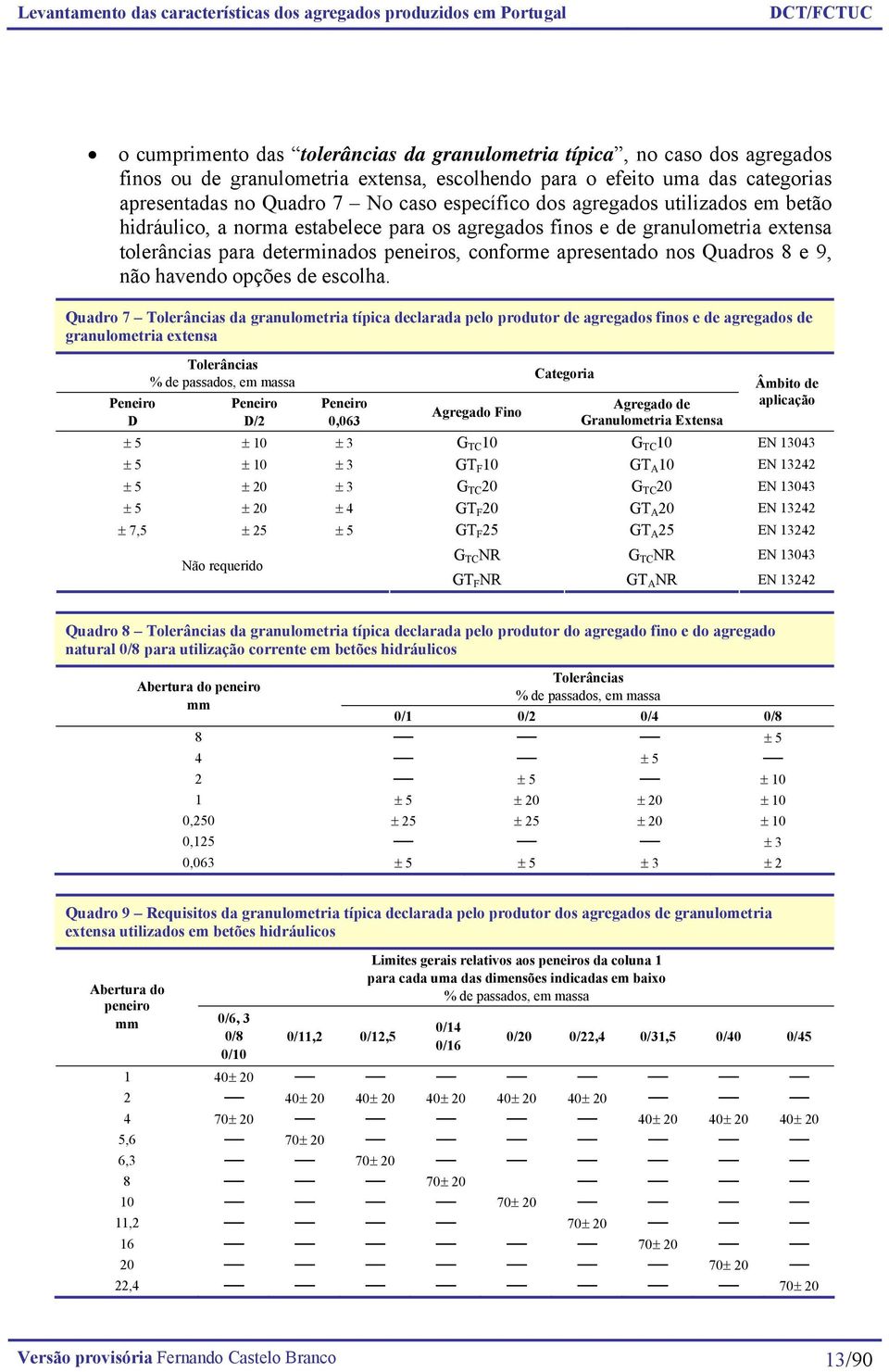 havendo opções de escolha.