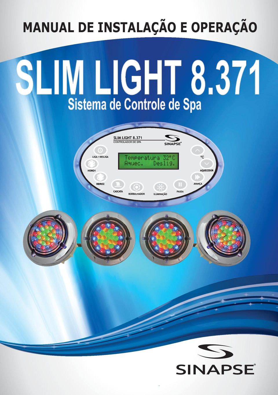 371 Sistema de Controle de Spa SLIM 371